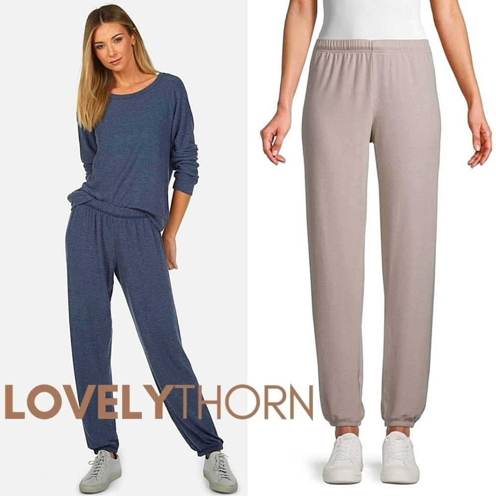 MICHAEL LAUREN // george super soft & relaxed core boyfriend jogger sweatpants
